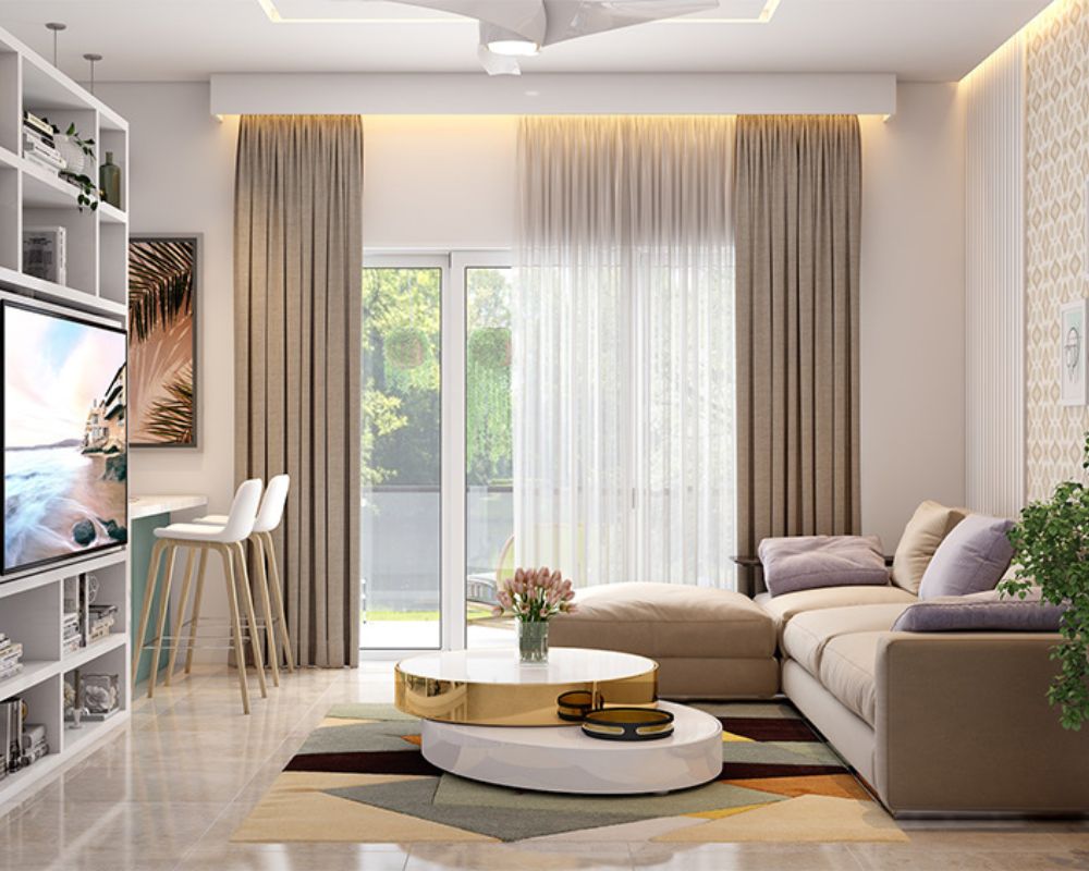 Contemporary living room